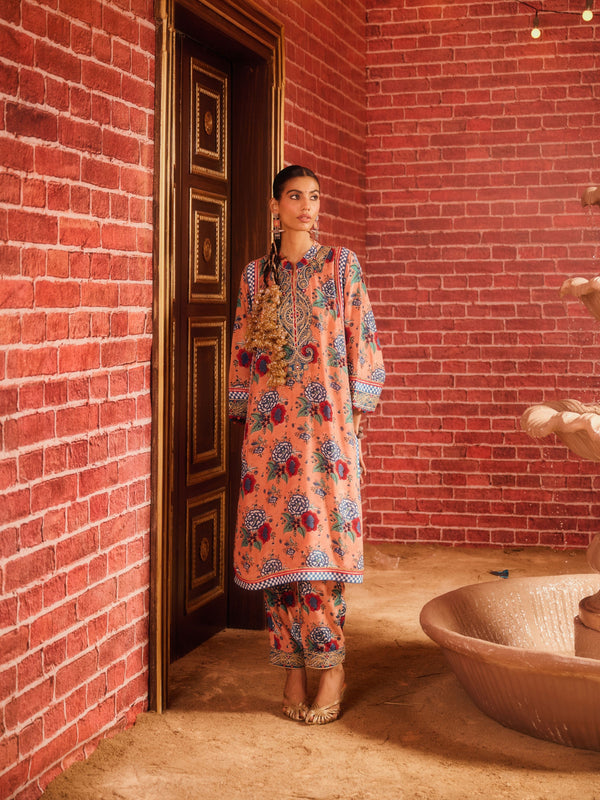 INAYA STRAIGHT LONG KURTA WITH PANT AND DUPATTA (SET OF 3)