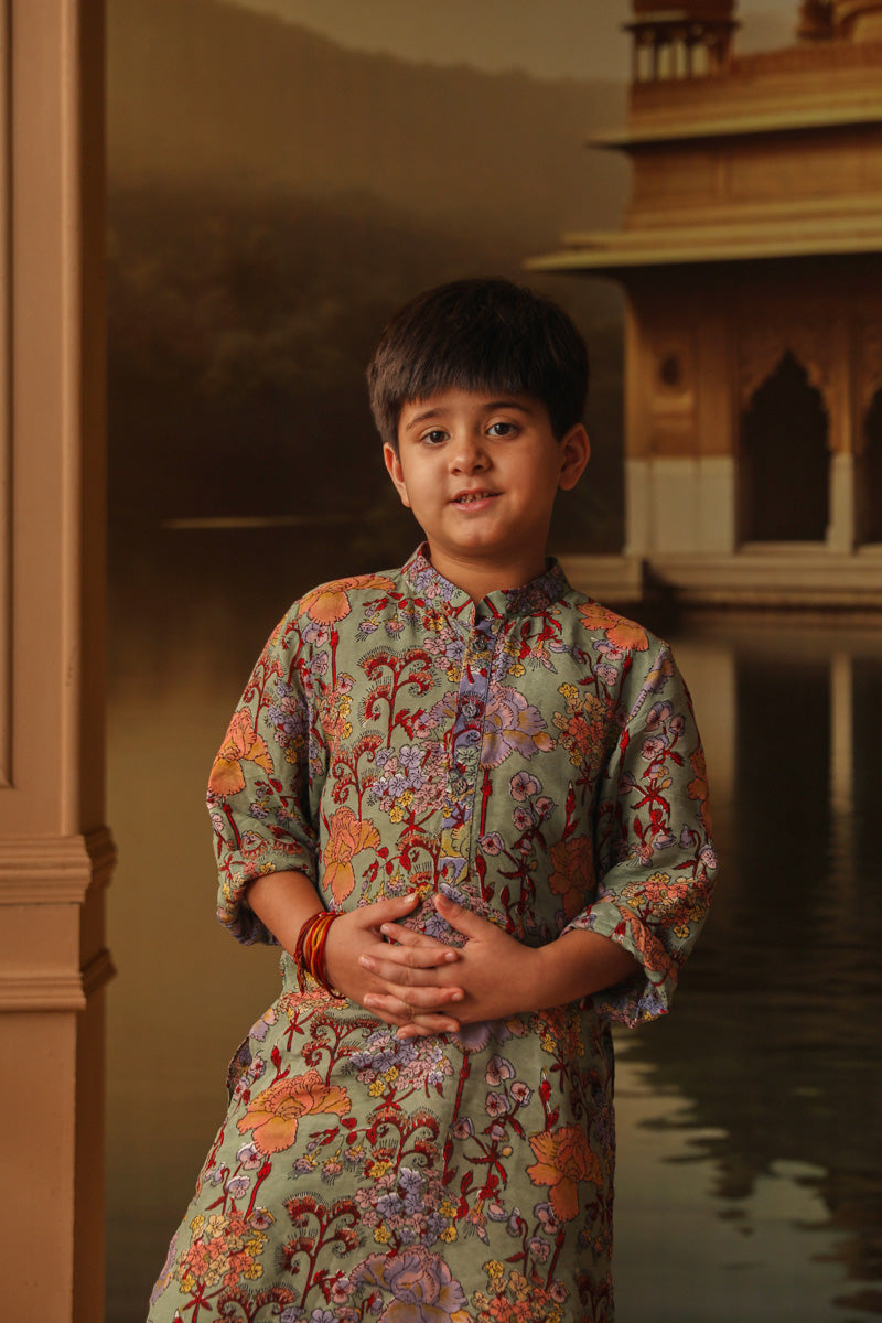 RIHAANA BOYS KURTA SET