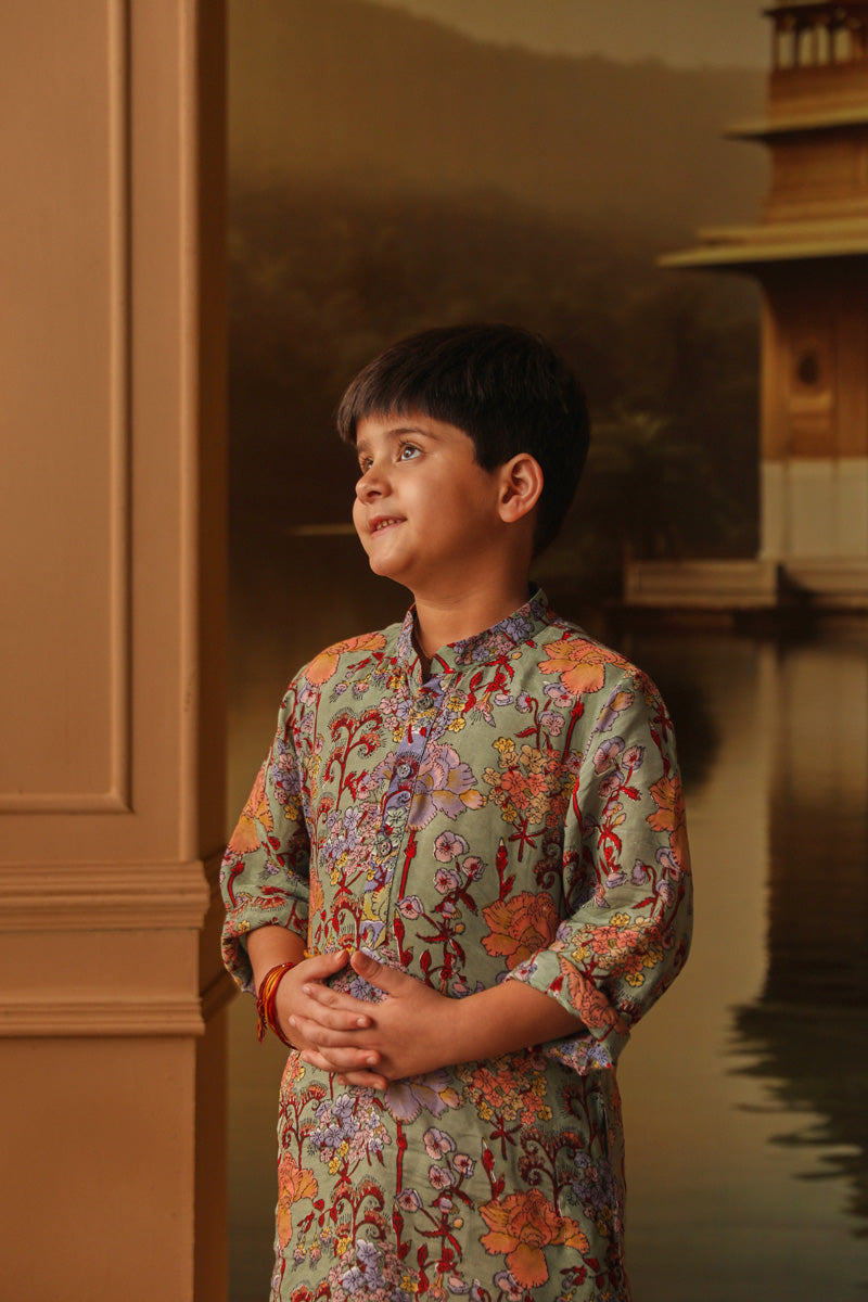 RIHAANA BOYS KURTA SET