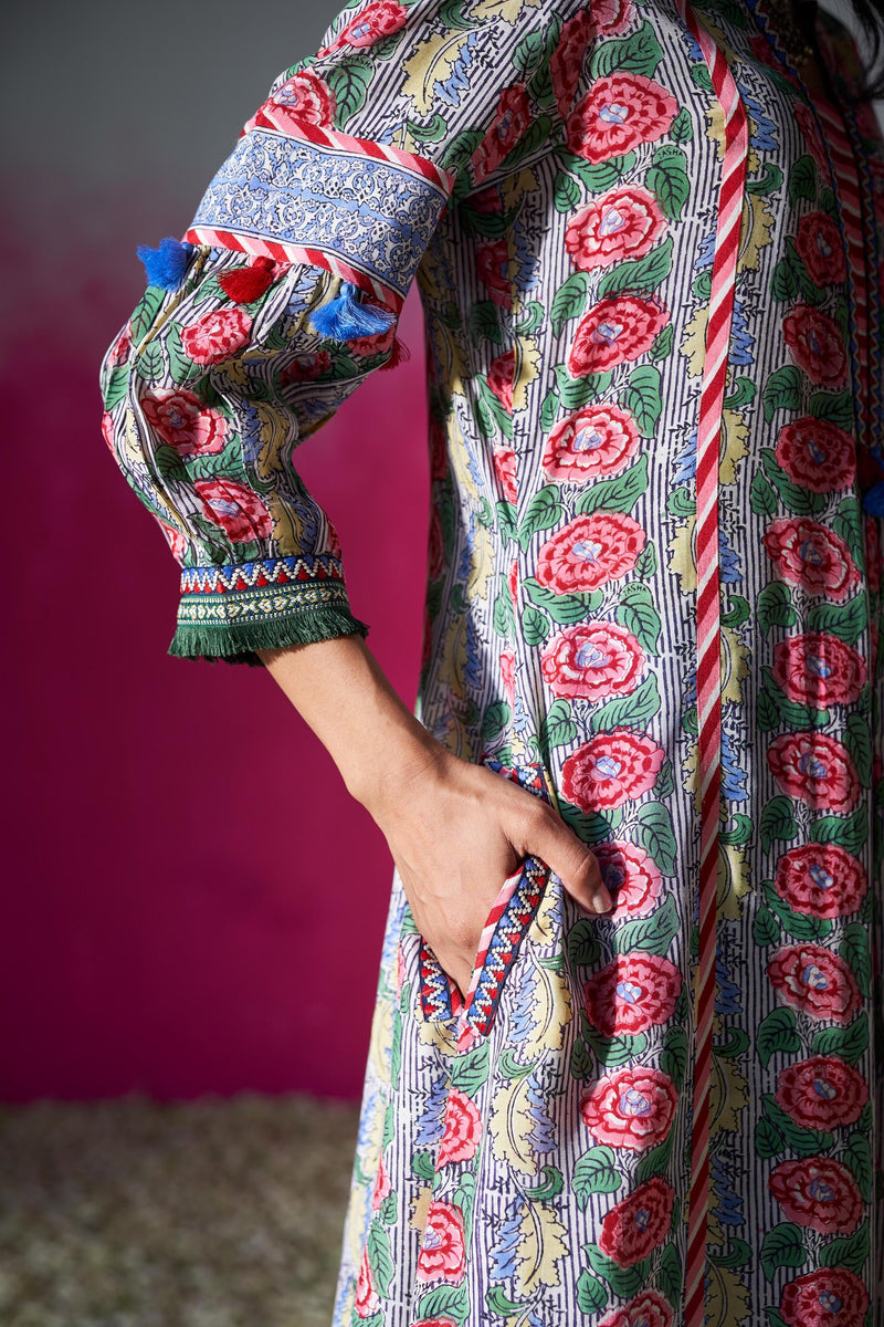 Gulbela Kurta With Pocket, Pant and Dupatta- Set of 3 SALE