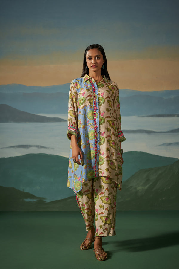 Rabia Shirt and Pant C0-ord set- Set of 2 SALE